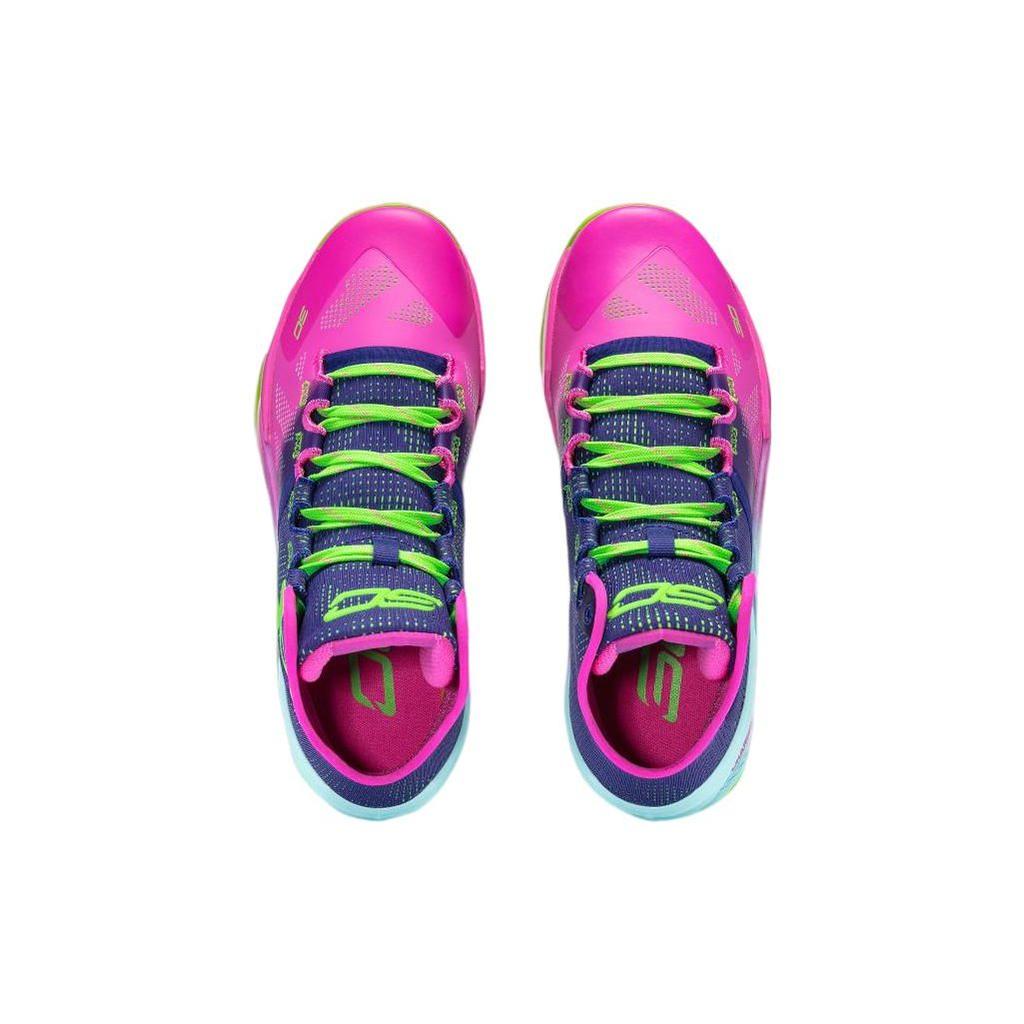 Under Armour Мужские кроссовки Curry 2 Retro Northern Lights 2022 разноцветные 3026052-600