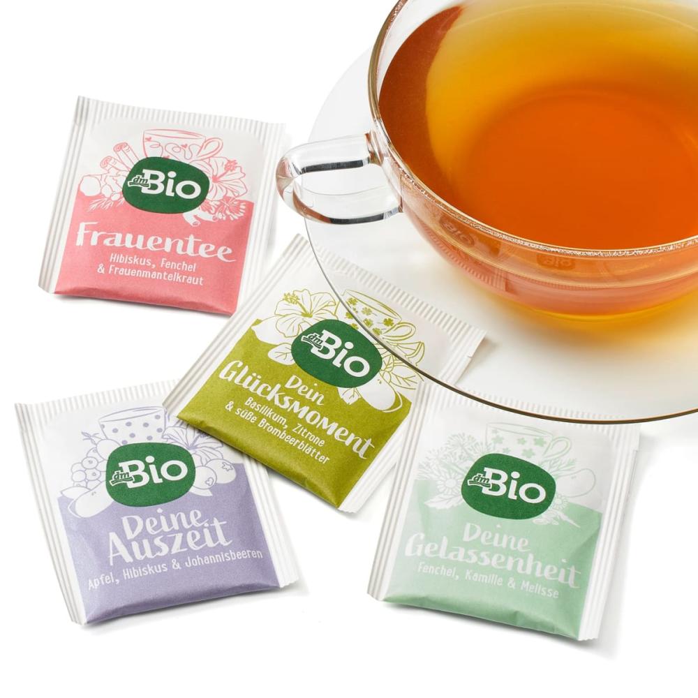 dmBio Фруктовый травяной чай 4 вида трав и фруктов 40 г 20 упаковок