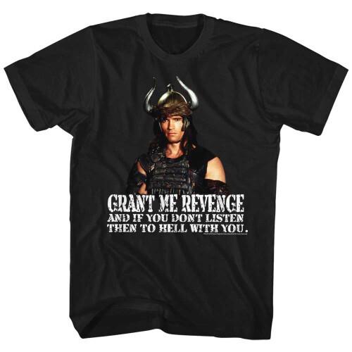 Conan The Barbarian Revenge T-Shirt - Black Unisex T-Shirt