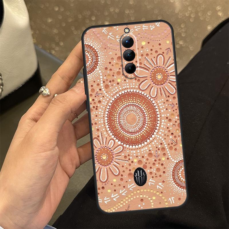 Aboriginal Art Print Case For Nubia Red Magic 8S Pro Plus Red Magic 8 Pro 6 7 6S 7S Pro 5G 5S 6R Cover Coque