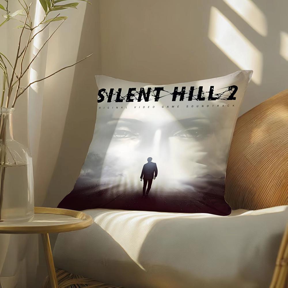 Honor Art SSilent Hill FS Красивая Наволочка Двусторонняя Плюшевая Подушка для Дивана Чехлы Органический Дышащий Невидимая Молния