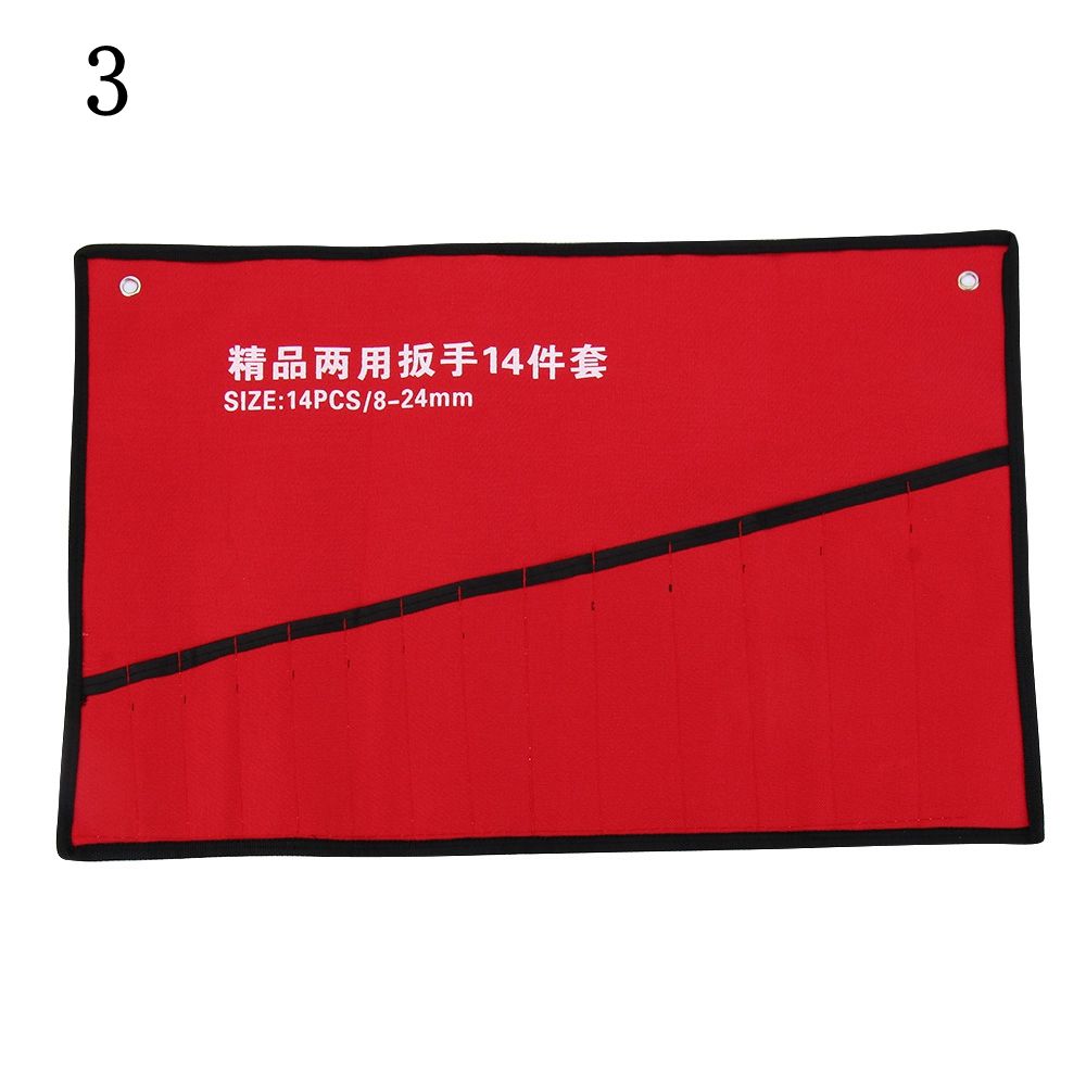 Органайзер для деталей Многокарманная холщовая сумка для хранения инструментов Гаечный ключ Плоскогубцы Держатель для гаечных ключей