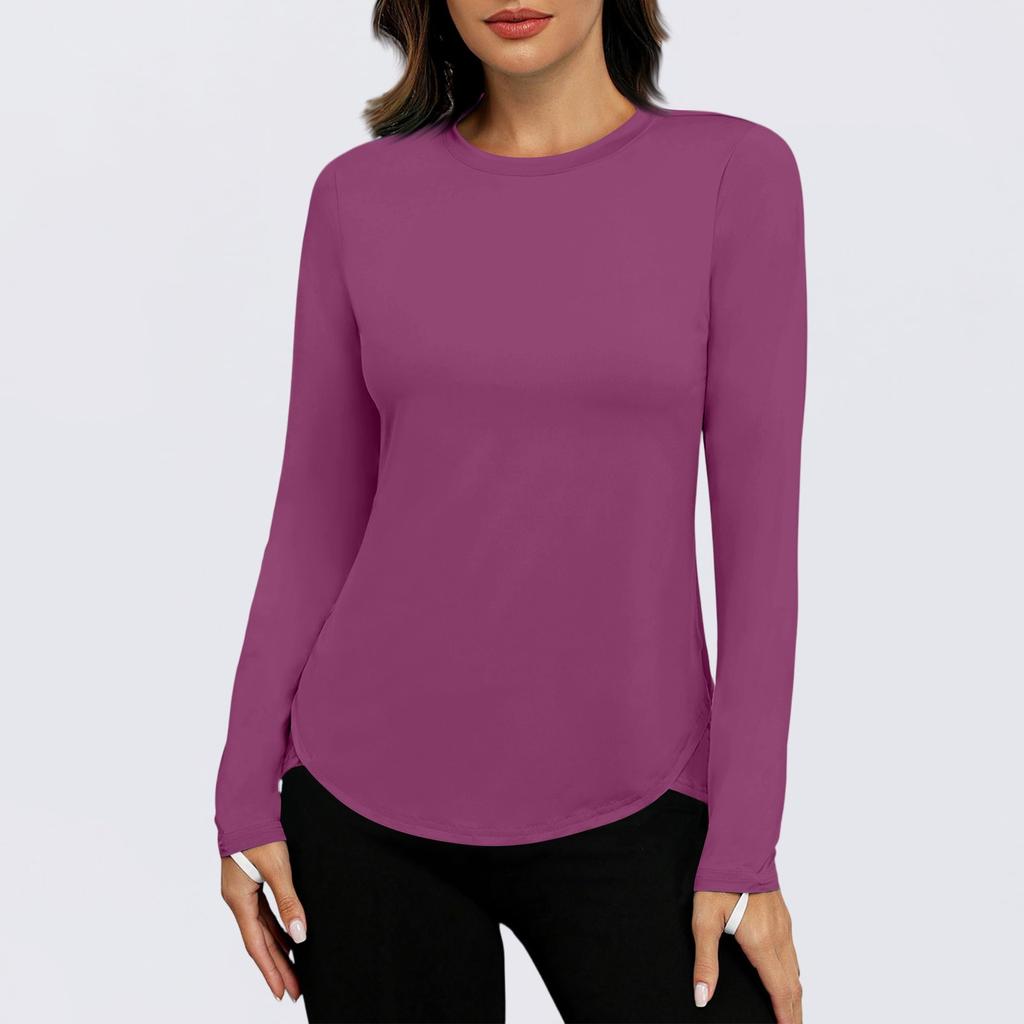 Женская рубашка Sunblock Ice Silk с длинным рукавом Upf 50+, легкая быстросохнущая футболка для походов