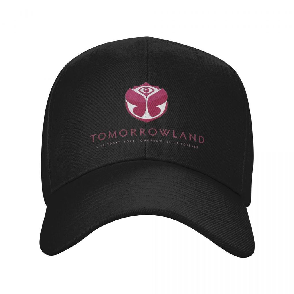 Кепка с логотипом музыкального фестиваля Tomorrowland Модная повседневная бейсболка Регулируемая кепка Хип-хоп Летняя унисекс бейсболка