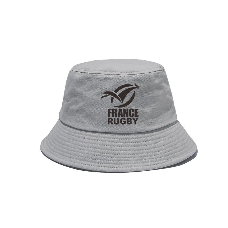 France Rugby Bucket Hat Cap Unisex Women Unisex Panama Cap Outdoor Summer Adjustable France Rugby Bob Caps MZ