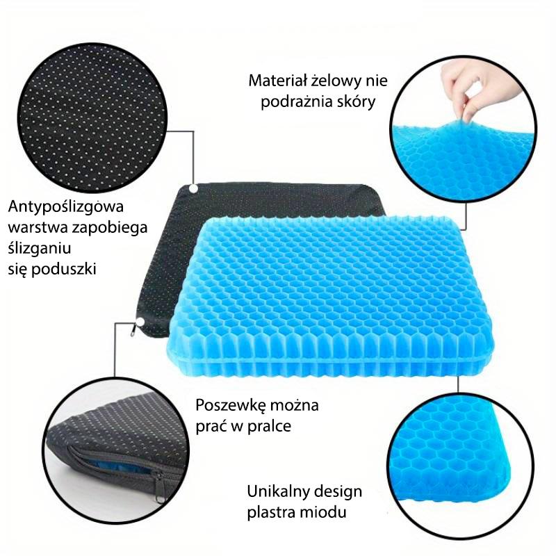 Comfy Gel Chair Cushion With Cover