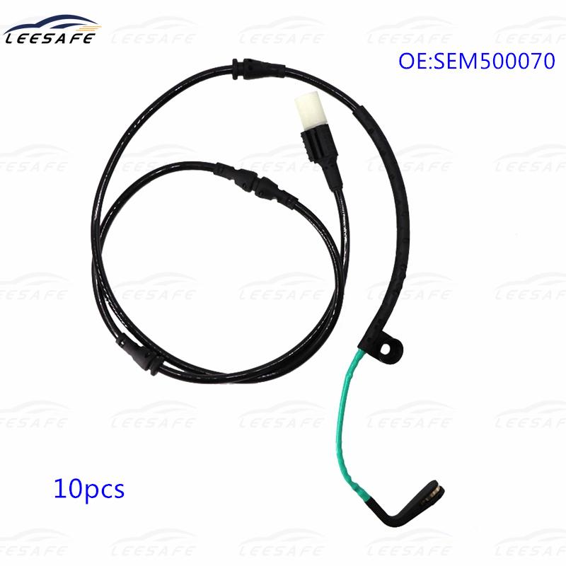 10 шт. Датчик износа тормозных колодок SEM000024 для Land Rover Discovery 3 4 L319 RANGE ROVER SPORT LR3 Датчик индикатора износа тормозных колодок Передний диск