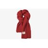 Autumn and Winter New Arctic Velvet Knitted Scarf, Versatile Shawl Warm Knitted Scarf Neck Protection Thickened Scarf