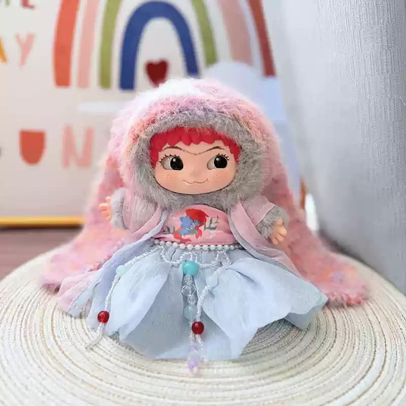 Одежда для куклы 20 см в стиле рок, креативный дизайн, модная и забавная, милая одежда Wakuku для вечеринки, игрушки для кукол, виниловая одежда для кукол