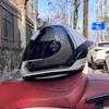 Мотошлем с полным лицом ABS Сертифицированный Безопасность Мужчины Женщины Зимний Теплый Всесезонный Скутер Велосипед Езда