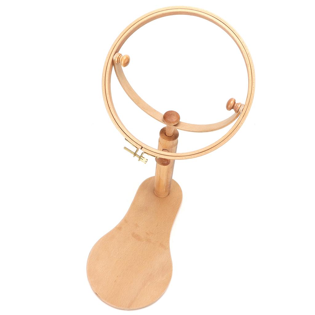Embroidery Stand Portable Adjustable Wooden Desktop Embroidery Stitch Frame Holder