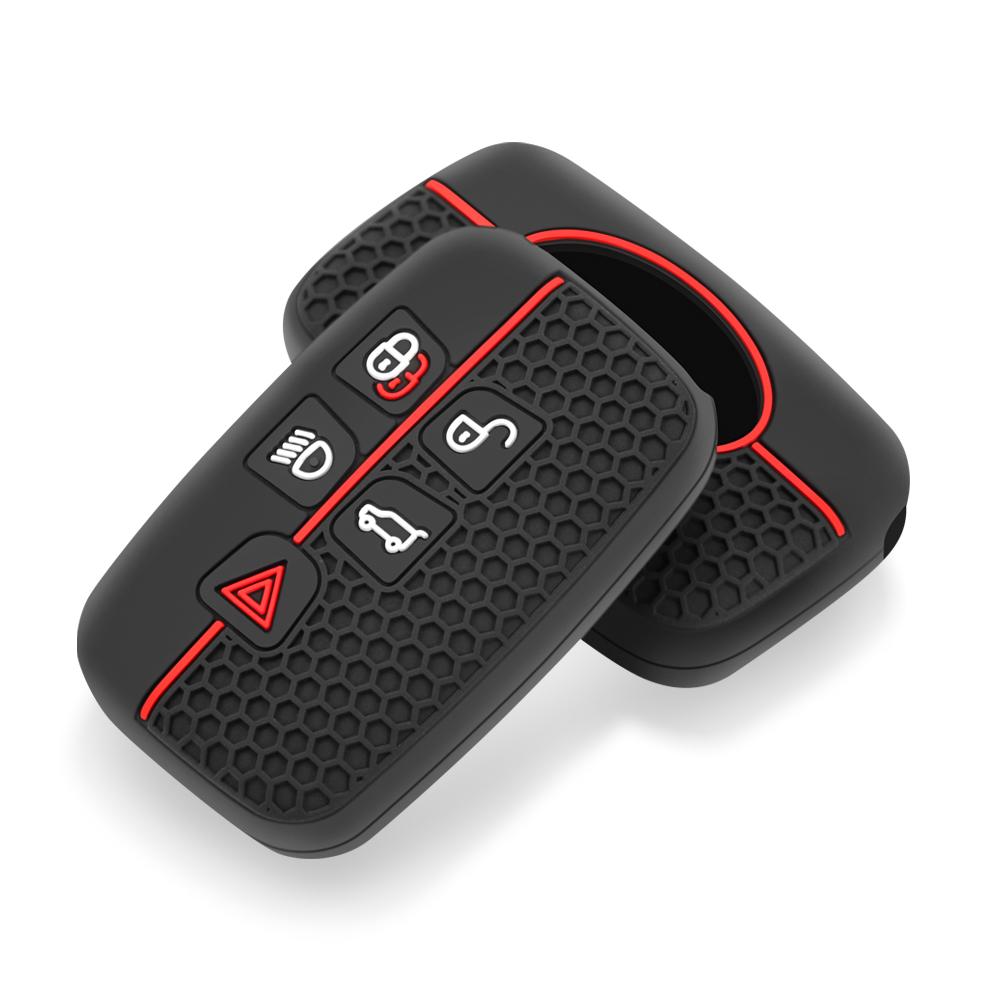 Резиновый чехол для брелока для Land Rover A9 Range Rover Sport Evoque Discovery Freelander держатель для пульта дистанционного управления брелок защитная кожа