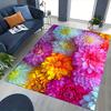 1pc Athena's Colorful Flower Office Chair Mat - Festive Gift for Home and Workplace, Suitable for All Seasons.P012