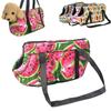 Dog Carrier Print Pet Backpack For Small Medium Dogs Fashion Puppy Cats Shoulder Bag Travel Hiking French Bulldog Chihuahua Supplies