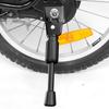 CYFIE Боковая велосипедная подножка из углеродного волокна, универсальная шайба, подходит для замены вспомогательного колеса, с 16-дюймовой подставкой, подставка, подножка, подставка, сталь,