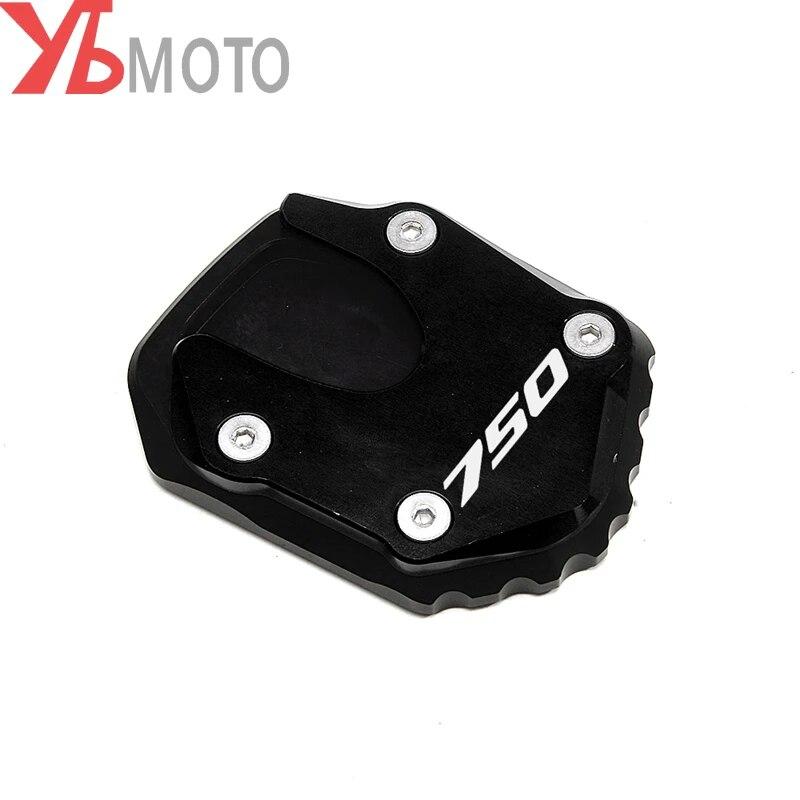 Motorcycle Aluminum Side Stand Extension Pad Kickstand Enlarge for HONDA Forza 750 Forza750 2022 Accessories