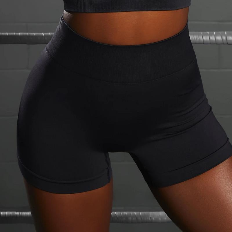 Бесшовный костюм для йоги: Женский спортивный комплект с красивой спиной и йоговскими брюками с высокой талией, подтягивающими бедра, в европейско-американском стиле