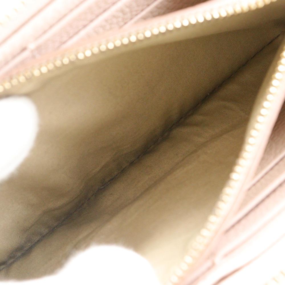 Chloe Кошелек Paraty 3P0375-043 Застежка-молния ТЕЛЕСНЫЙ РОЗОВЫЙ розовая кожа Женский Б/у