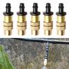 5 шт. Садовые регулируемые латунные поливочные распылительные насадки