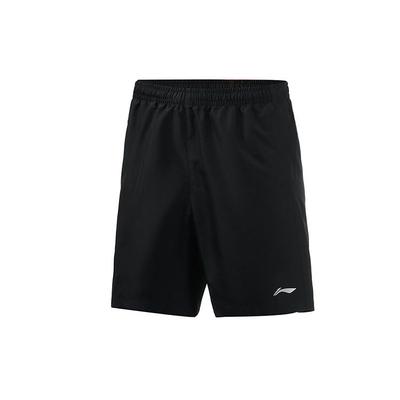 Спортивные шорты с логотипом Li Ning Мужские шорты Черные AKSN183-4