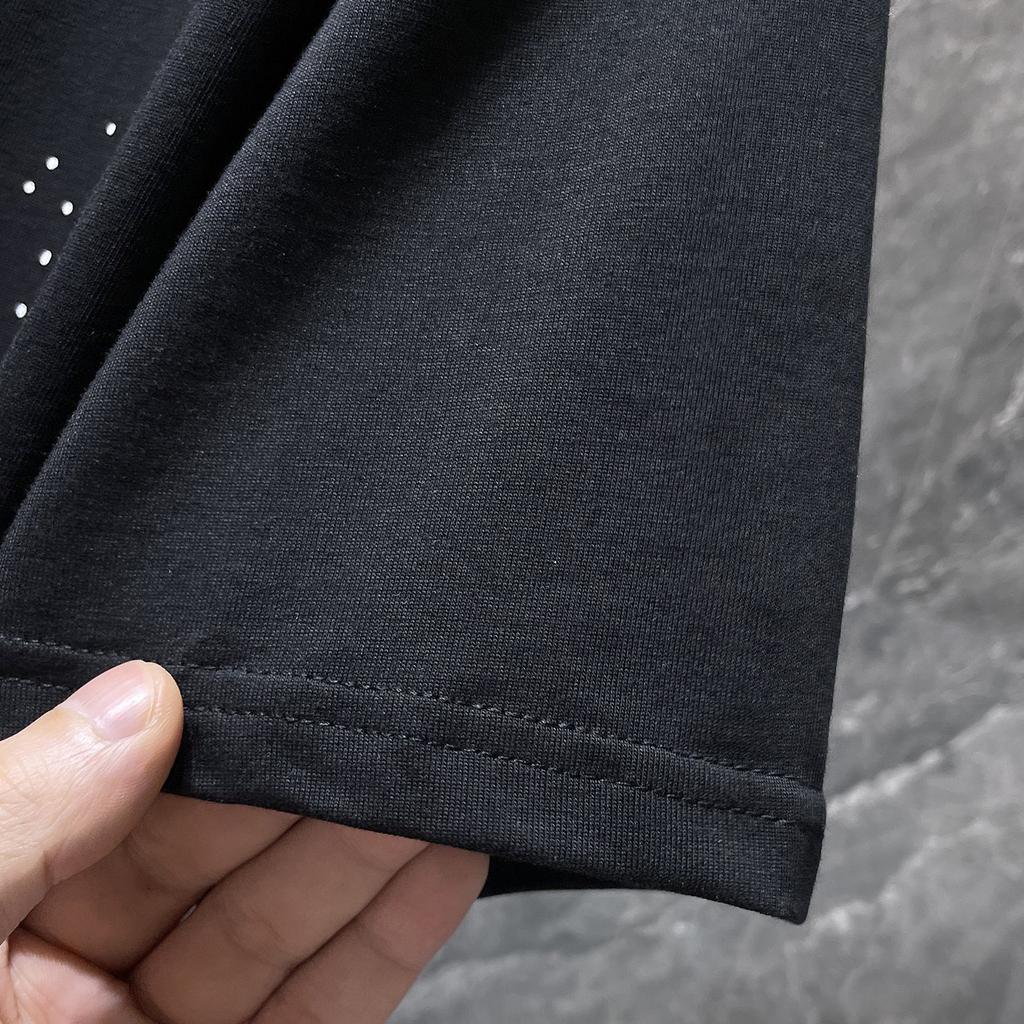 8965 CHROME HEARTS Лето 2026 Новая Высококачественная Хлопковая Свободная Футболка Большого Размера с Круглым Вырезом для Мужчин и Женщин Футболка для Пары