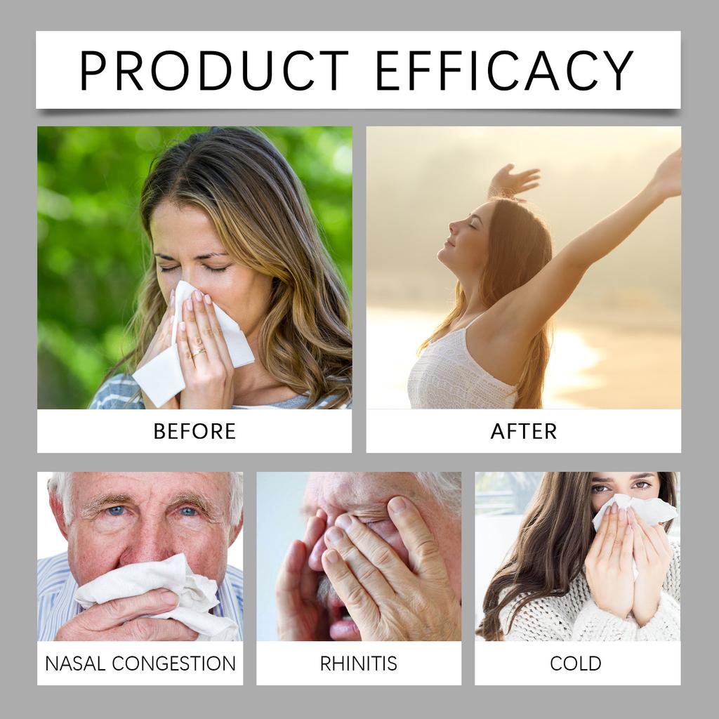 Назальный спрей для облегчения и лечения астмы, заложенности носа, простуды, одышки, средство для облегчения симптомов, глубоко увлажняет и сохраняет носовую полость влажной.30 мл
