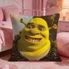SShrekS Funny Anime Cushion Cover Premium Comfort Reversible Pillow Cove Two In One Design For Any Room  Car Interior