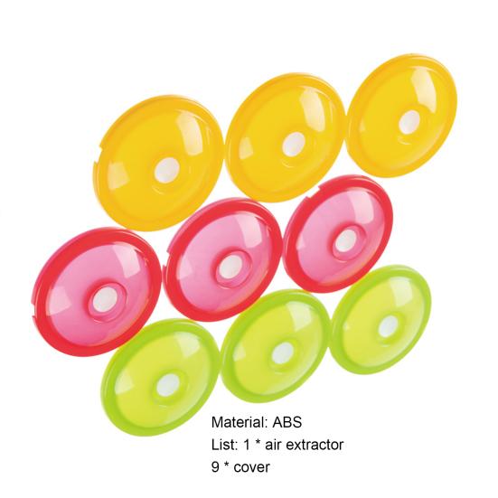 1 комплект, вакуумный упаковщик для банок, съемное уплотнение, многоразовый, прочный, простая установка, крышка банки, кухонные аксессуары