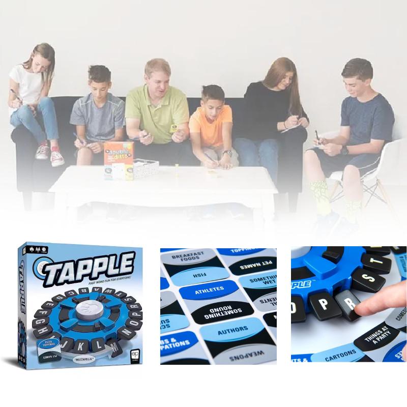 Tapple Tower Динамичная Семейная Настольная Игра Красочная Обучающая Игрушка Для Всех Возрастов