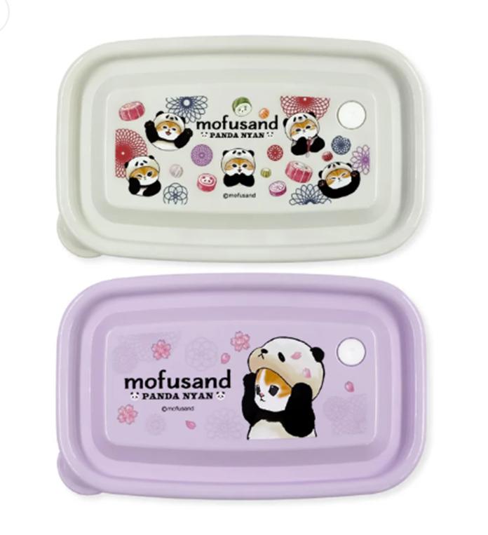 Mofusand Набор контейнеров 2 шт. ( Панда Ньян ) Япония НОВЫЙ