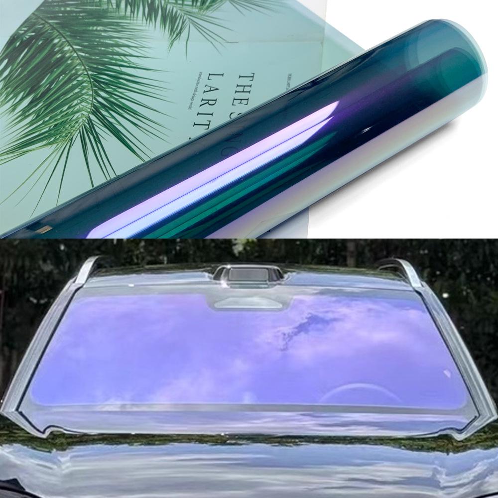 Фиолетовая солнцезащитная пленка для автомобильного стекла, теплоизоляционная пленка