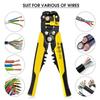 1Pc Multifunctional Wire Stripper Cable Clipper Crimping Pliers Quick Stripping Wire Pliers Electrical Tool for Stripping Wires