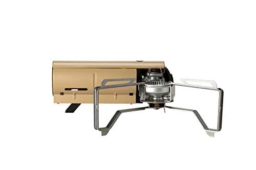 Snow Peak HOME & CAMP Burner, Khaki, GS-600KH, Tabletop Gas Stove, Compact, for Outdoor Camping, BBQs, and Cooking (Sticker Included)