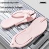 EVA Non-Slip Folding Slippers for Travel and Bathing - Unisex Flip-Flops for Business Trips and Beach