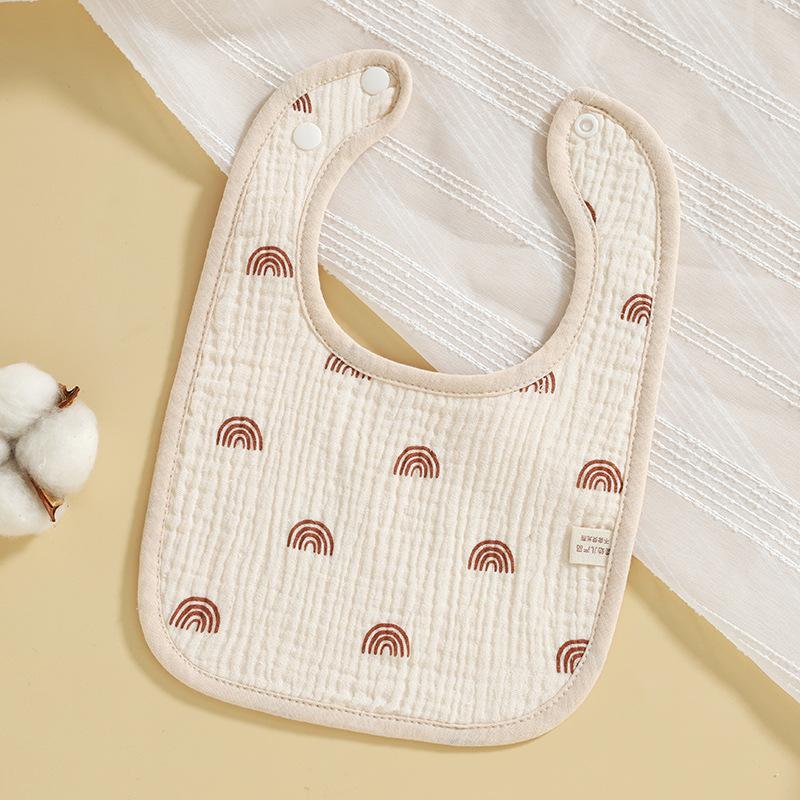 Нагрудники для новорожденных мальчиков и девочек с 6-слойным абсорбирующим нагрудником для прорезывания зубов, нагрудник для кормления, мягкий хлопок, ткань для отрыжки, хлопковые нагрудники BAR