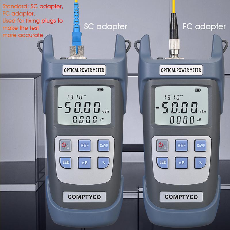 AUA-G710A/G510A FTTH Измеритель оптической мощности волокна Тестер оптического кабеля волокна -70~+10дБм/-50~+26дБм Разъем SC/FC