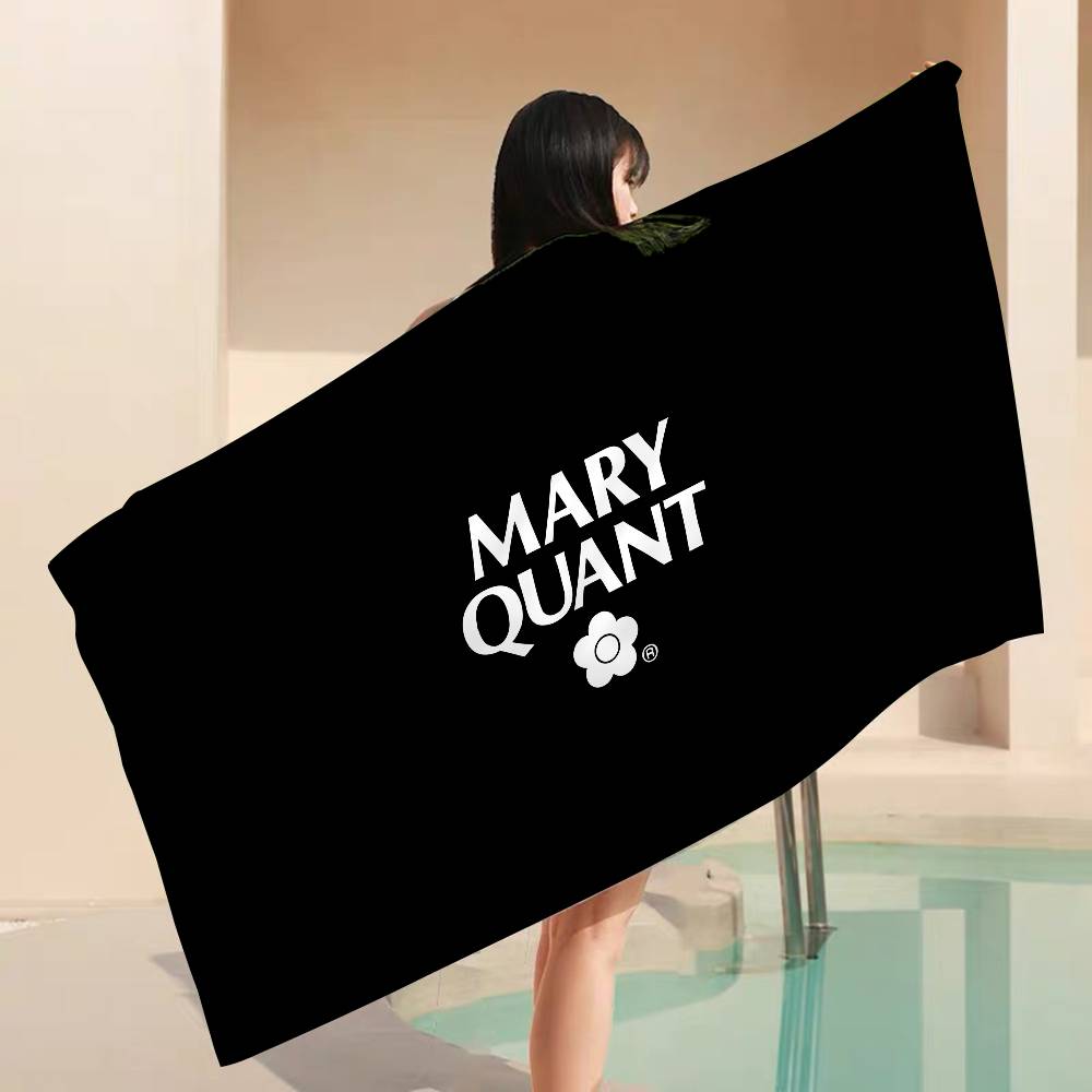 Модное пляжное полотенце из микрофибры M-Mary-Q-Quant, впитывающее, быстросохнущее, мягкое, для йоги, плавания, курорта, альпинизма