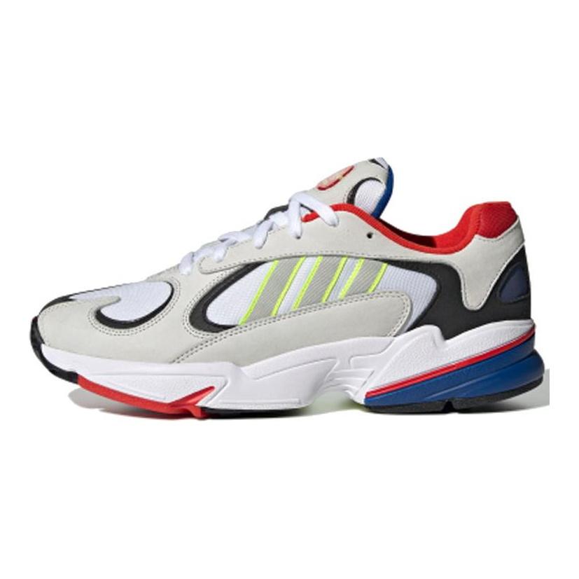 adidas Оригинальные Yung 1 Низкие Повседневные Папины Кроссовки Черный Красный Белый EH0868