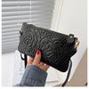 First Layer Cowhide Clutch Bag Wallet Women'S Clutch Bag Genuine Leather Women'S Bag Embossed Wrist Bag