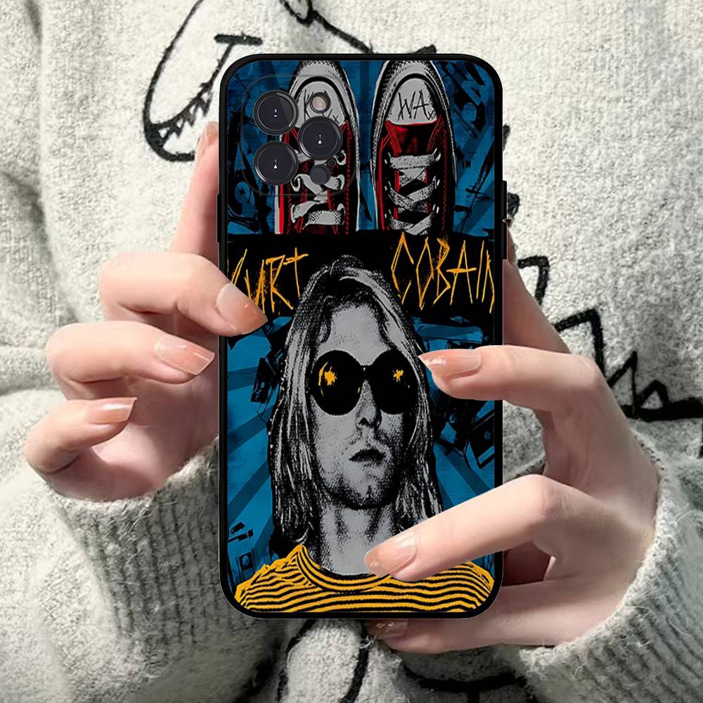 N-Nirvanaes Rock Band Phone Case For IPhone 17 16 15 Plus X 14 11 12 13 Mini Pro Max Mobile Case