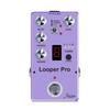 Гитарная педаль эффектов Looper Pro Mini Looper Тюнер Хорус Дилэй Океанский Ревербератор Для Электрогитары и Баса True Bypass