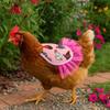 Chicken Saddles Adjustable Hen Apron Waterproof Washable Chicken Saddle Breathable Feather Protector Chicken Clothing