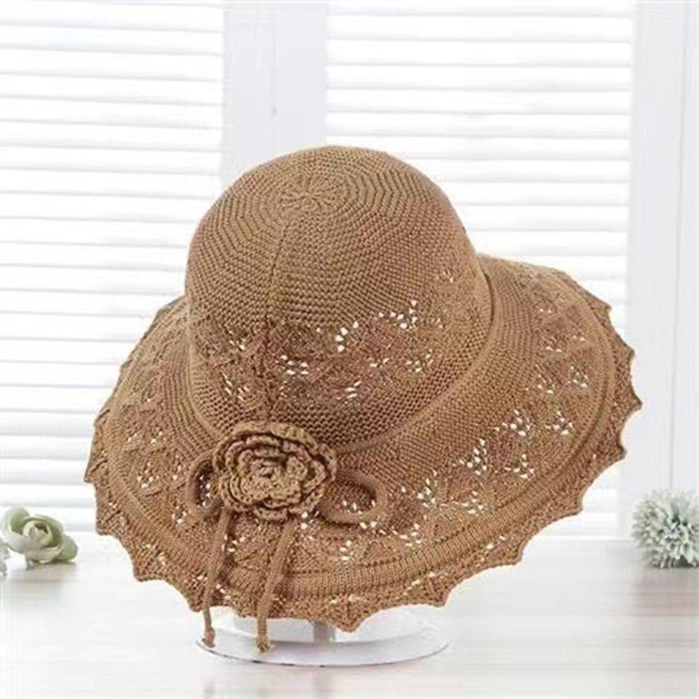 Adjustable Cap Buckets Hat Women Lady Girl Hat Sun Hat Straw Hat Fisherman Hat Spring Summer