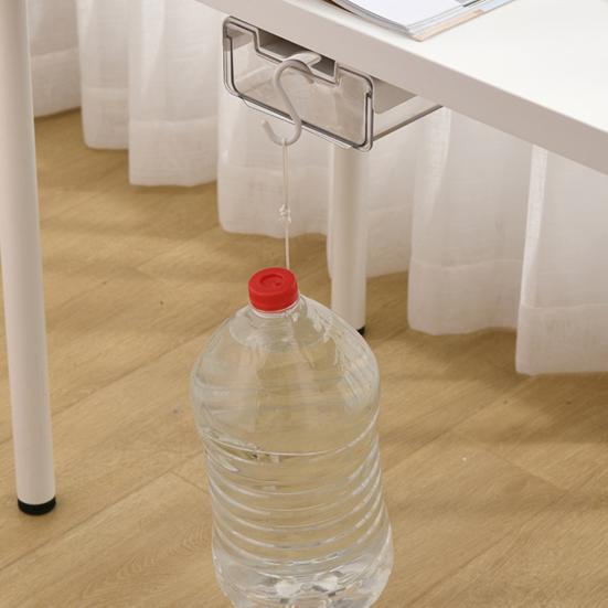 1 Set Under Desk Drawer Space-saving Large Capacity Plastic Multifunctional Stationery Pen Organizer Drawer for Home