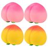 Peach Squishy Stress Ball Mustbuy Needoh Nice Cube Cheese Squishy Squishies Needoh Squishies Squishy Toys Fidget Sensory Toys fo