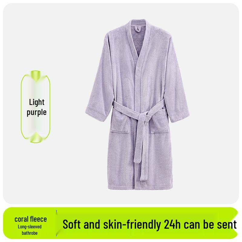 Yunrou 2025 Женский быстросохнущий, плотный и впитывающий домашний халат - Идеально подходит для салонов красоты и парной одежды