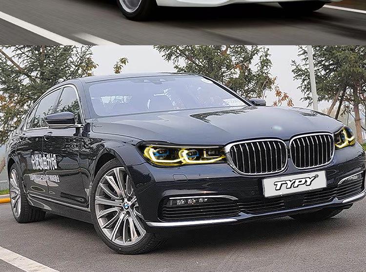 Блок-фара для BMW 7 серии G11/G12 (2016-2018) с новыми светодиодными дневными ходовыми огнями, модификация бампера не требуется