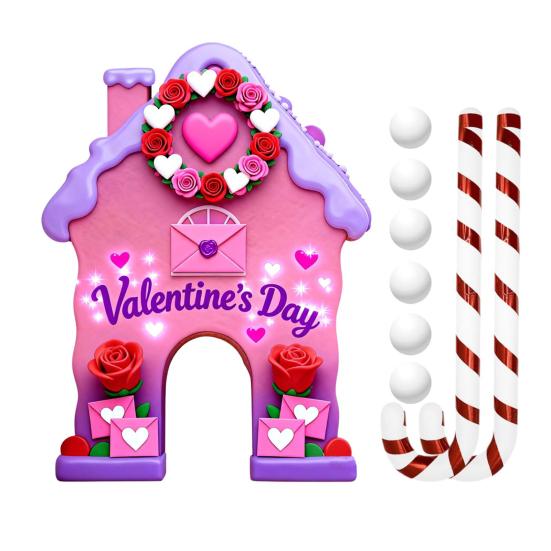 Набор для игры в пряничный гольф Yousheng Мини-поле для гольфа с клюшкой и мячами в виде леденцов Рождественская игра для семейной вечеринки Домашнее развлечение в помещении