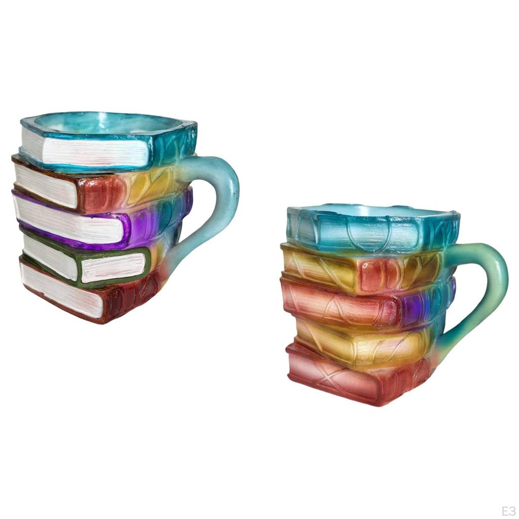 Кружка, Кружка-книжка для рисования, Оригинальный подарок для влюбленных, Уникальная кофейная кружка ручной работы, Забавная книжная чайная кружка