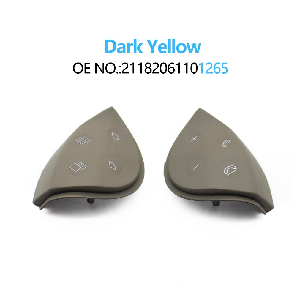 LHD RHD автомобильный переключатель на руле, кнопка управления, накладка для Mercedes Benz E Class W211 E320 E350 E550